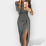 Elegancka sukienka o stylizowanym kroju