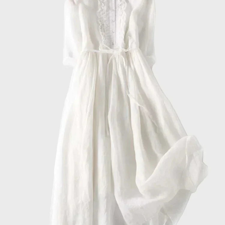 Długa Minimalistyczna Sukienka