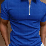 Koszulka polo z zamkiem błyskawicznym dla mężczyzn