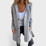 Rajna - Urban płaszcz z kapturem