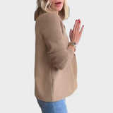 Walentina - Elegancka marynarka z plecionymi rękawami