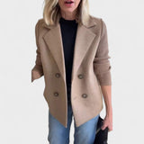 Walentina - Elegancka marynarka z plecionymi rękawami