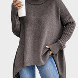 Mila – Swobodny Płaszcz Pulower