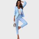 Bożena - Dwurzędowa marynarka o wyraźnym sylwetce