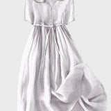 Klasyczna Sukienka z Guzikami