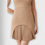 Elowen – Mini sukienka o wojskowym inspirowanym designie