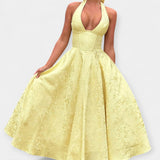 Midi Sukienka z Odkrytym Tyłem i Korsetowym Designem