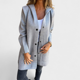 Rajna - Urban płaszcz z kapturem