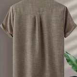 Koszula Męska Krótki Rękaw