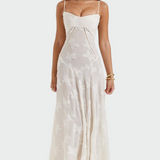 Długa Kolorowa Sukienka