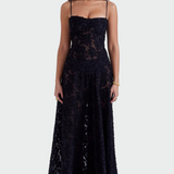 Długa Kolorowa Sukienka