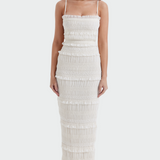 Romantyczna Długa Sukienka