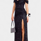 Renata Haljdzina Syrenka bez ramiączek z cekinami