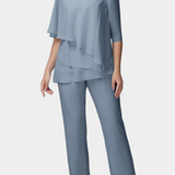 Lana Dwie Części z Kobiecym Sylwetką bez Uczucia Napięcia