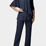 Lana Dwie Części z Kobiecym Sylwetką bez Uczucia Napięcia