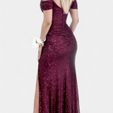 Renata Haljdzina Syrenka bez ramiączek z cekinami