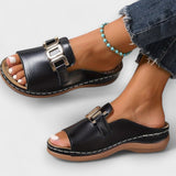 Elena - Wygodne sandały na obcasie