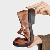 Verda - Eleganckie Skórzane Buty