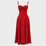 Petra - Koronkowa Midi Sukienka