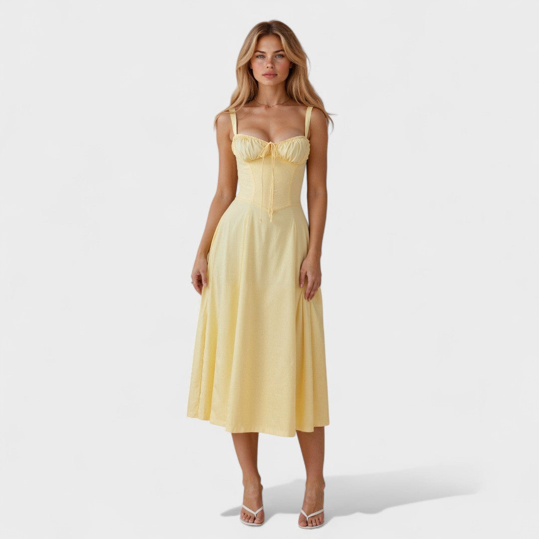 Petra - Koronkowa Midi Sukienka