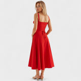 Petra - Koronkowa Midi Sukienka