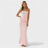 Radmila - Maxi sukienka z gorsetem