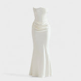 Radmila - Maxi sukienka z gorsetem