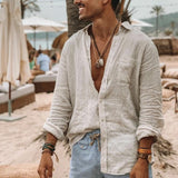 Męska koszula z długim rękawem